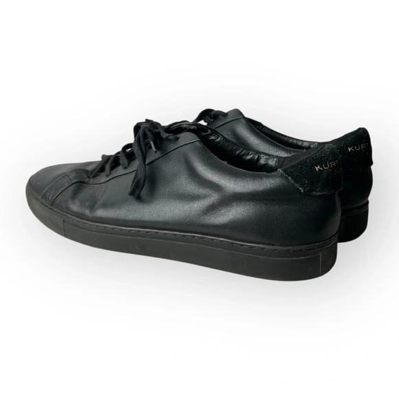 Kurt Geiger Lane Black Leather Sneaker 44 - Picture 3 of 9